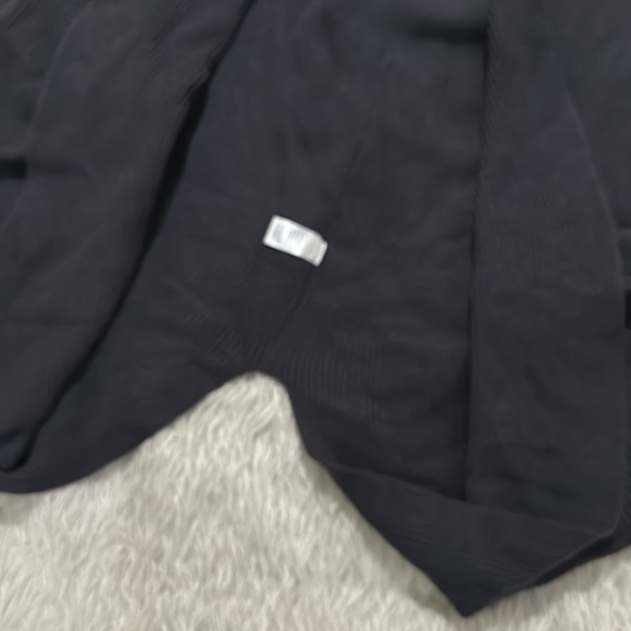 Lulus gray rib knit cardigan size small new - Picture 4 of 7